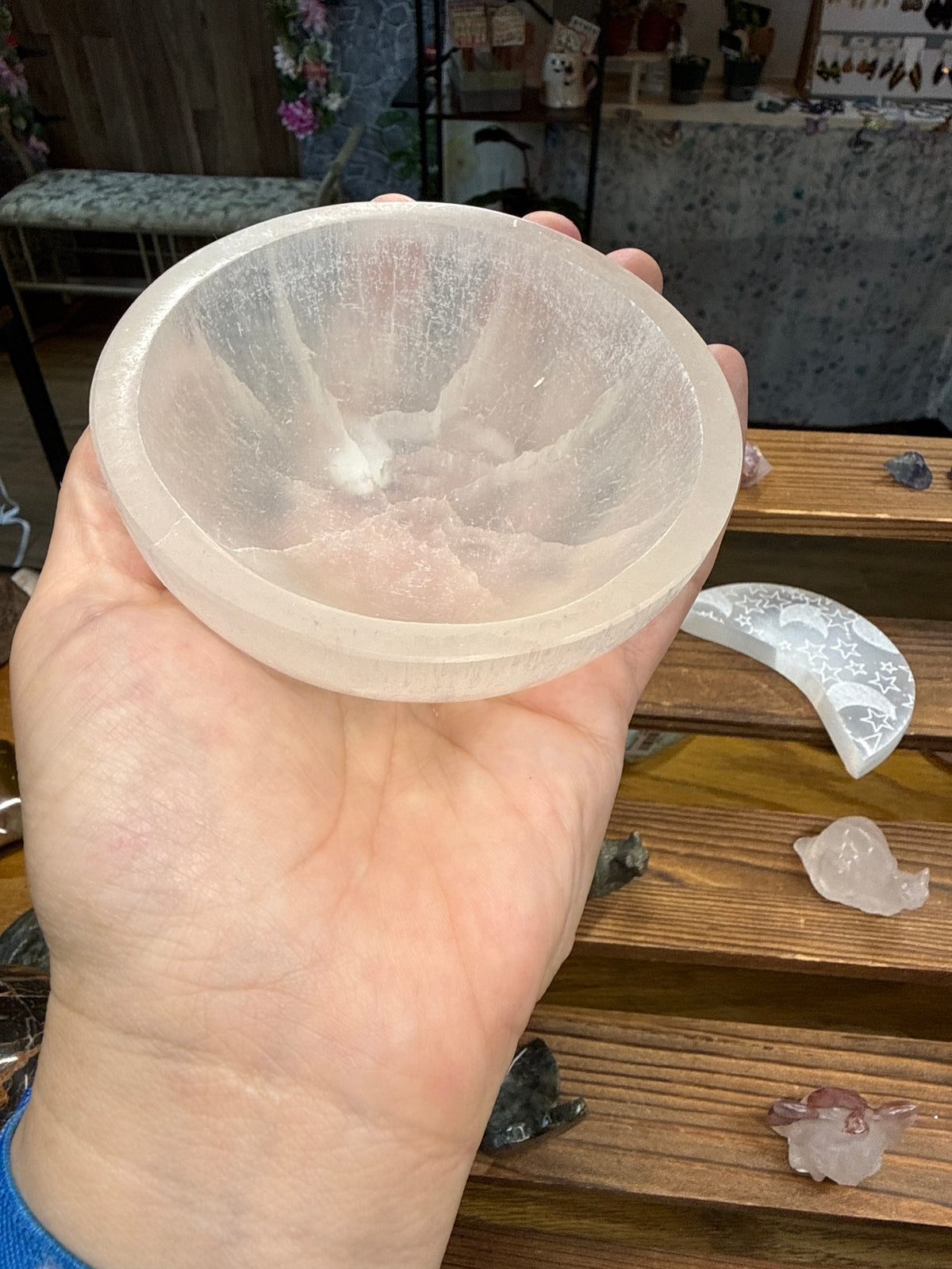 Large Selenite Bowl