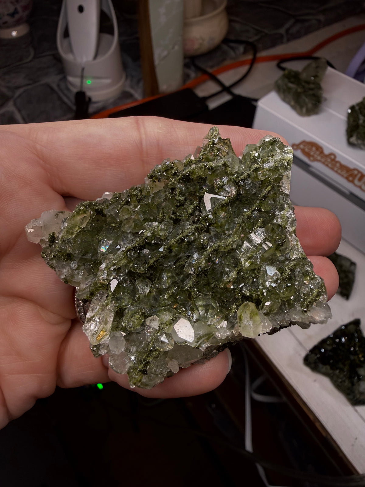 Fairy Forest Epidote Crystal