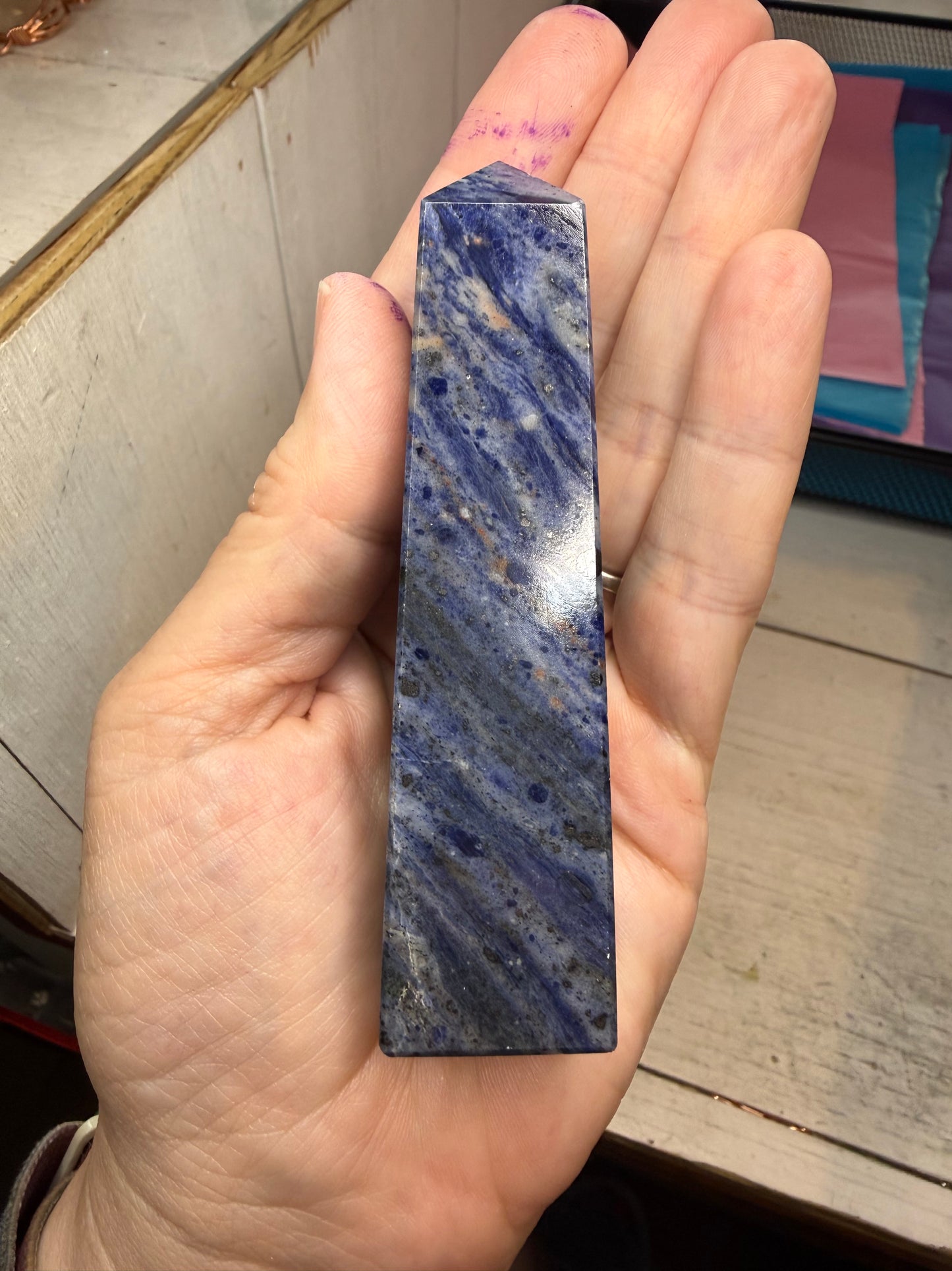 Sodalite Tower Blue