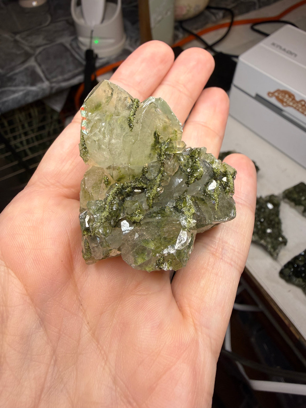 Fairy Forest Epidote Crystal