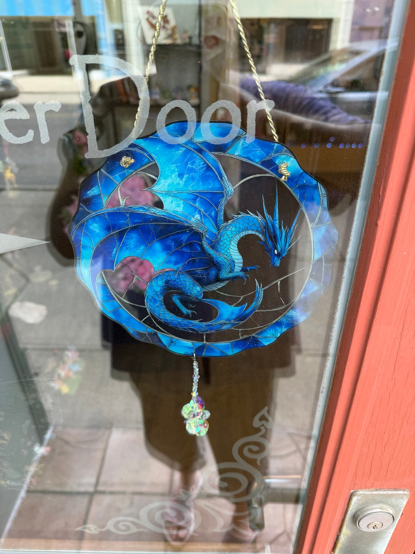 Blue Dragon Sun Catcher