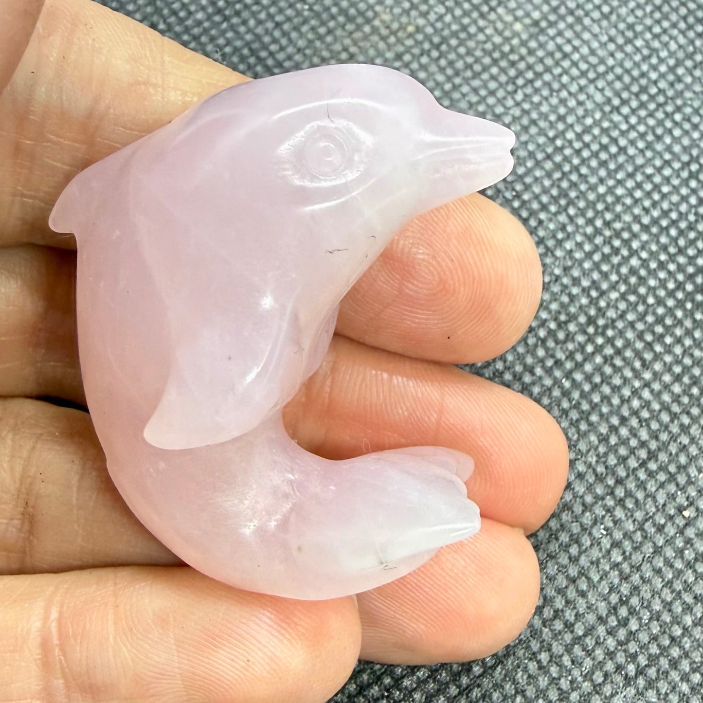 Dolphin Crystal Carving