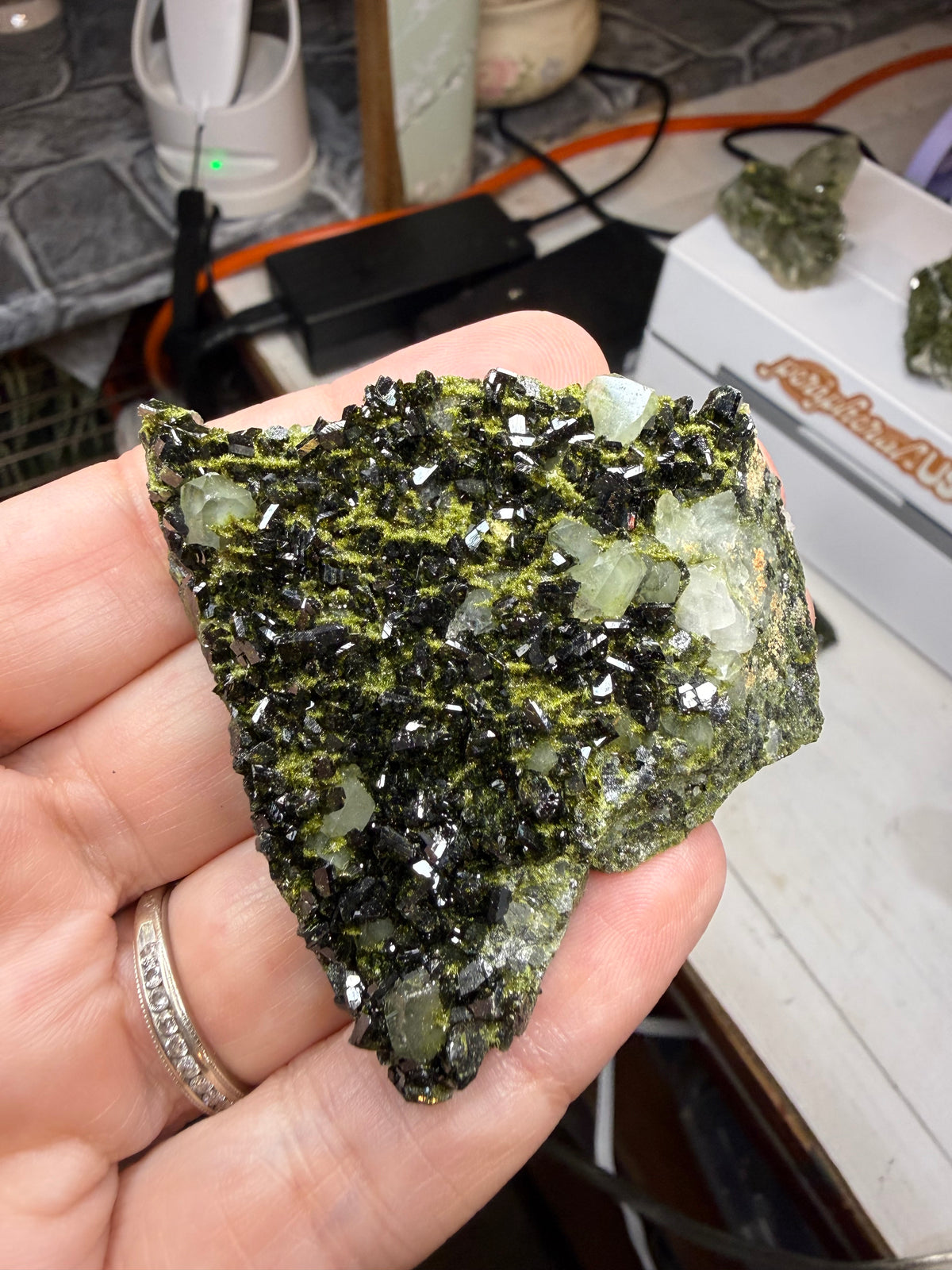 Fairy Forest Epidote Crystal