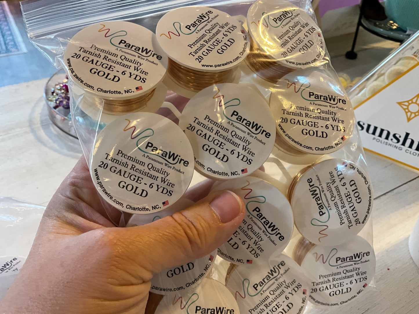 Gold 20 Round Parawire