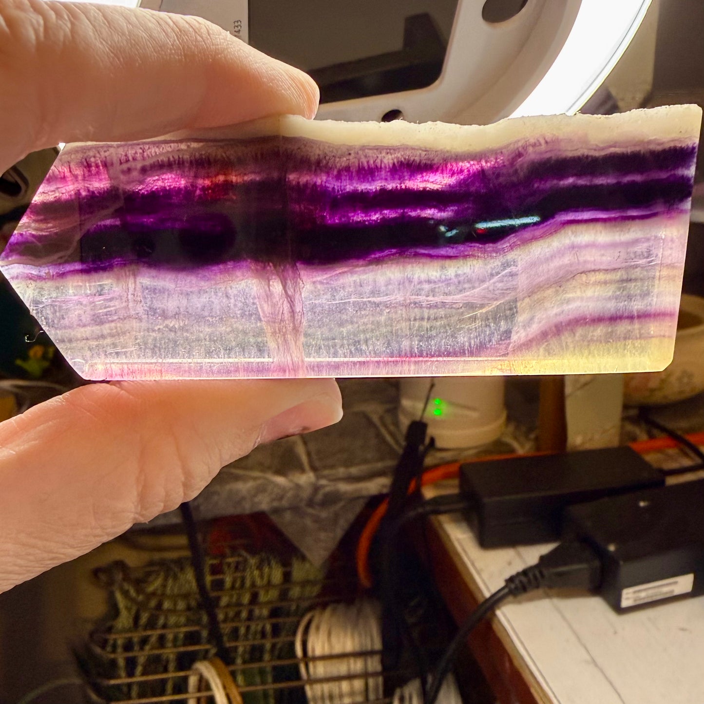 Fluorite Slab Tower