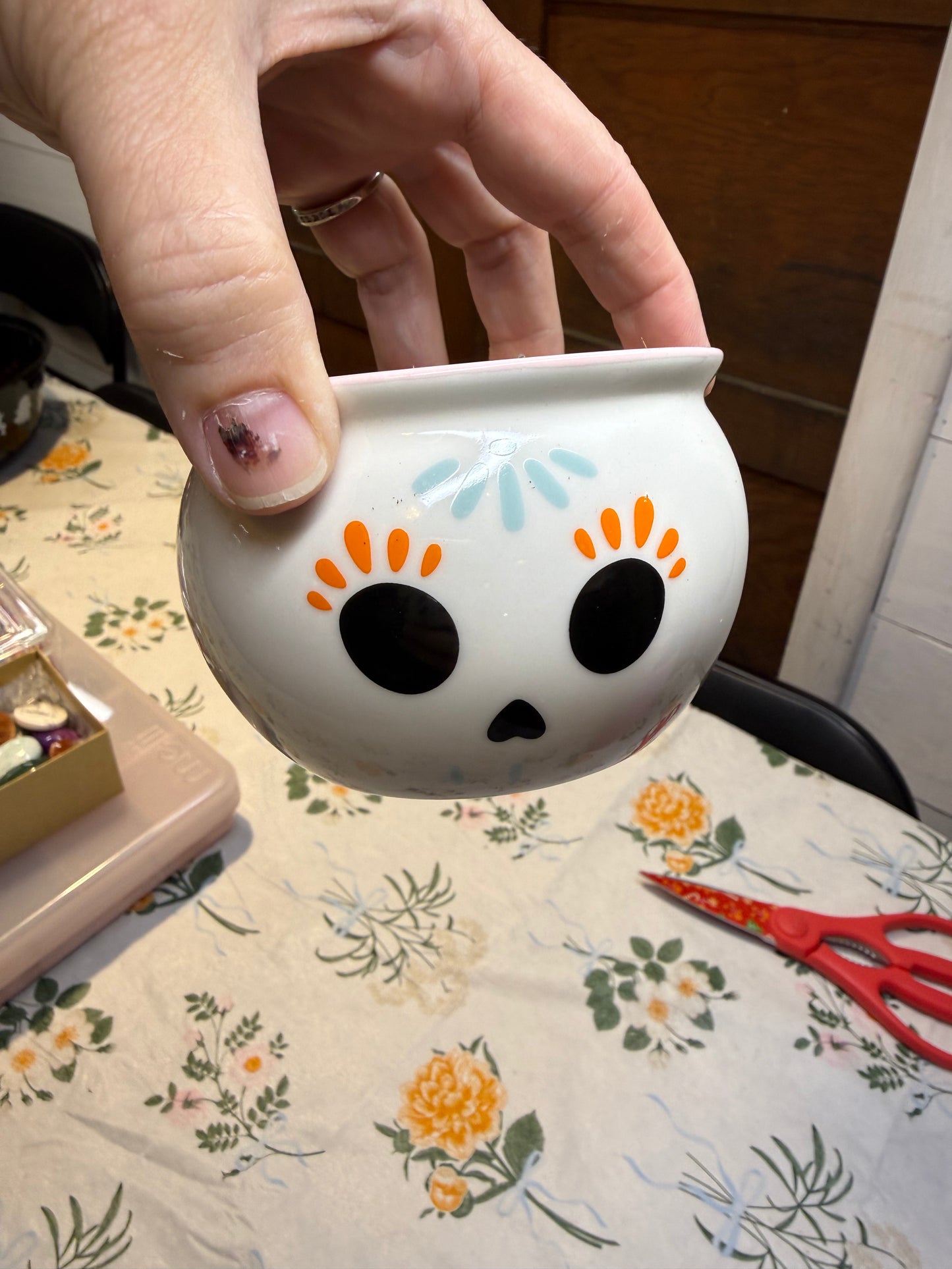Day of the Dead Succulent Planter