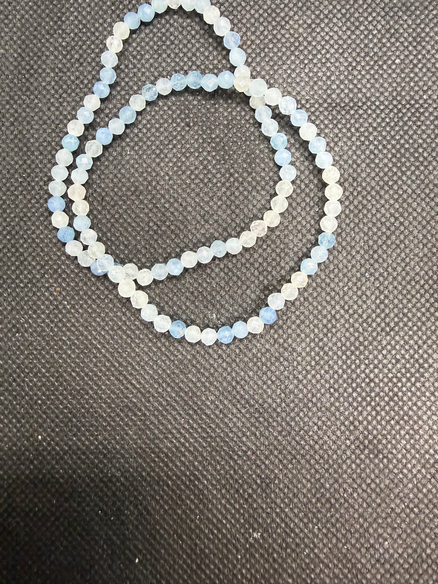 Amazonite Blue Elastic Crystal Bracelet