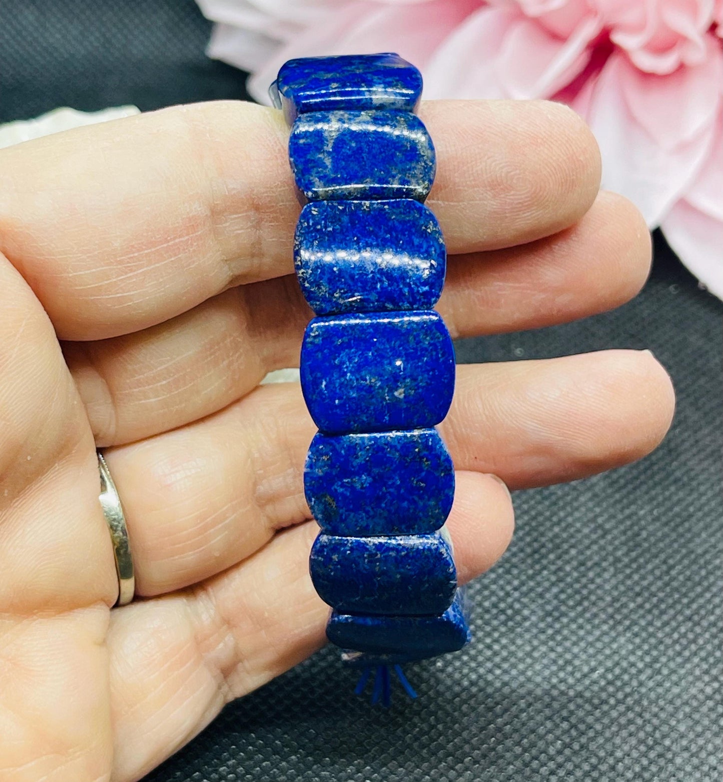 Lapis Lazuli Elastic Bracelet