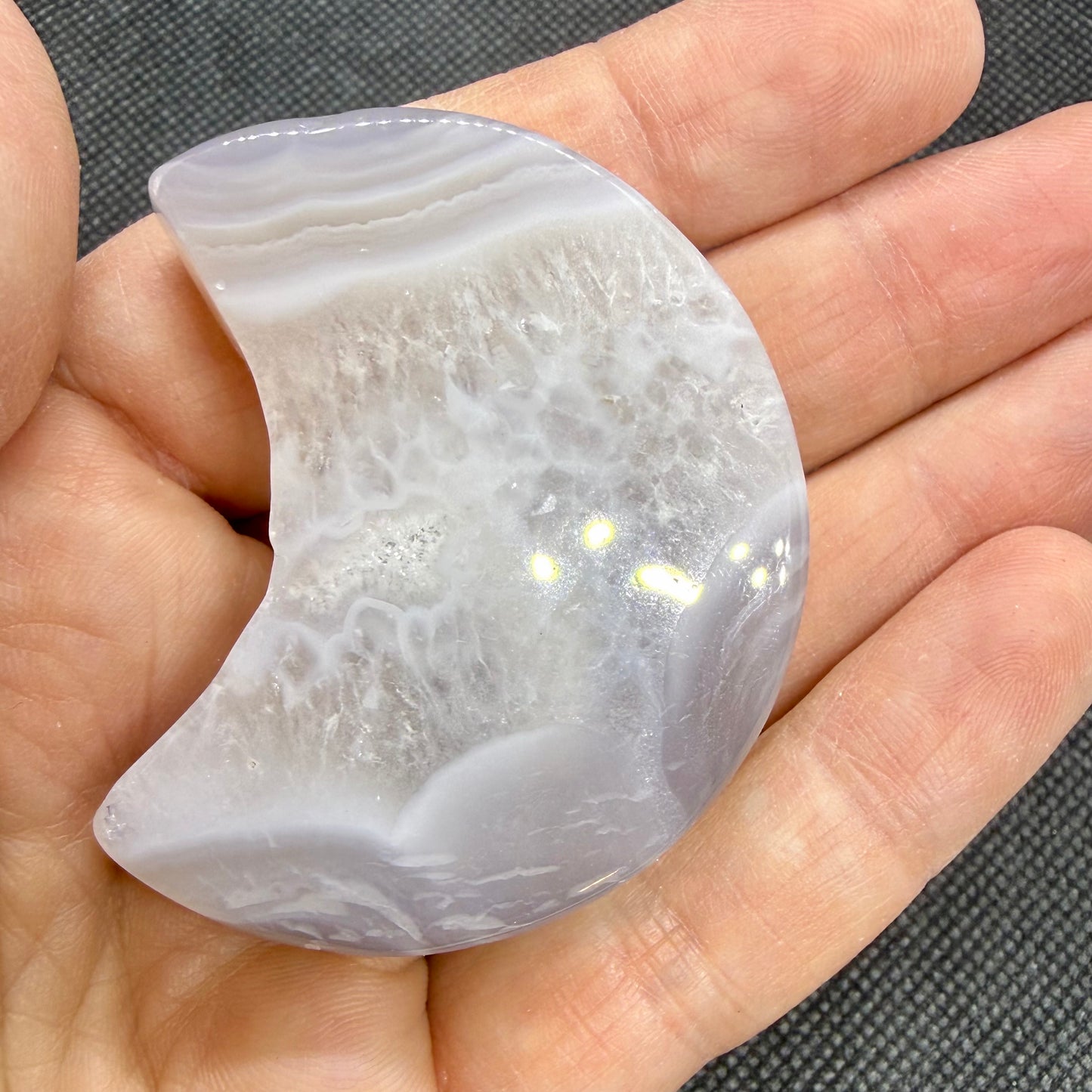 Assorted Crystal Crescent Moons