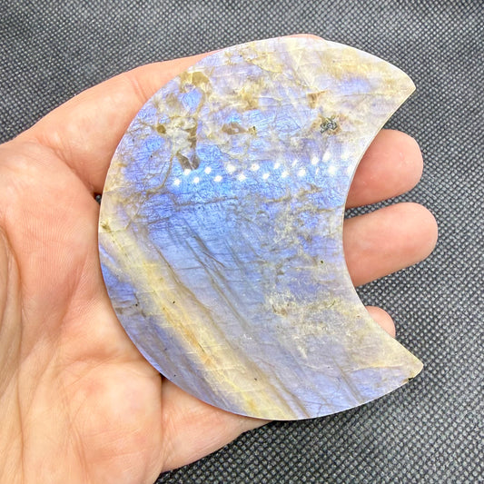 Blue Flash Moonstone Moon