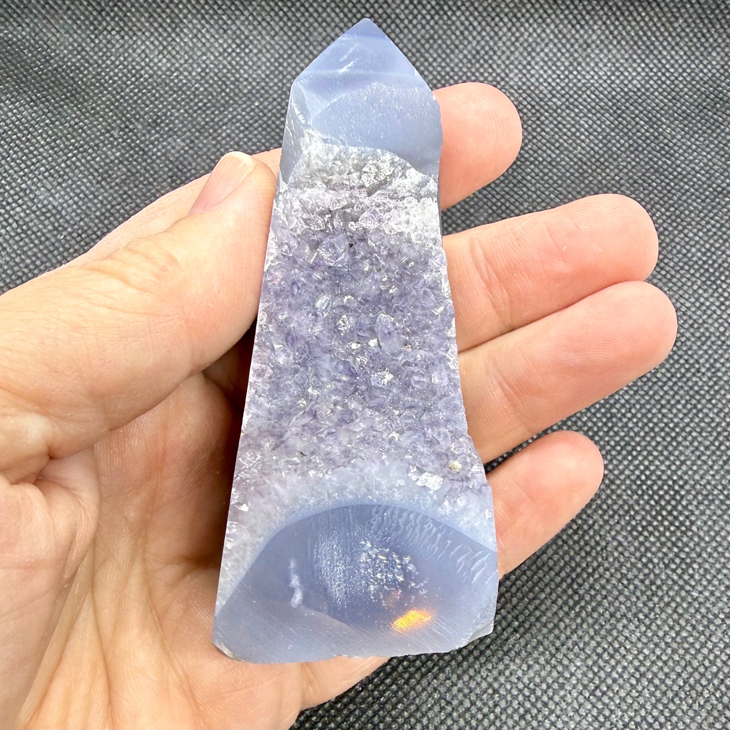Crystal Druzy Tower