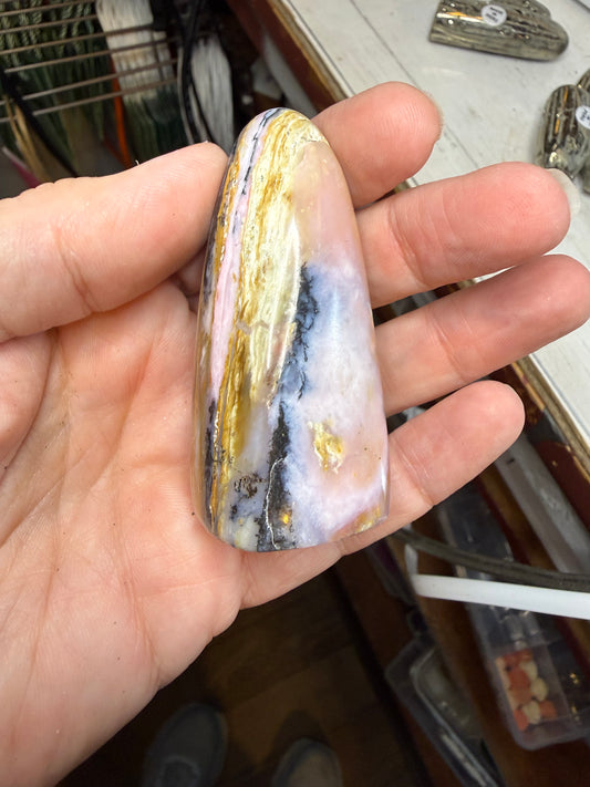 Pink Opal Freeforms Crystal