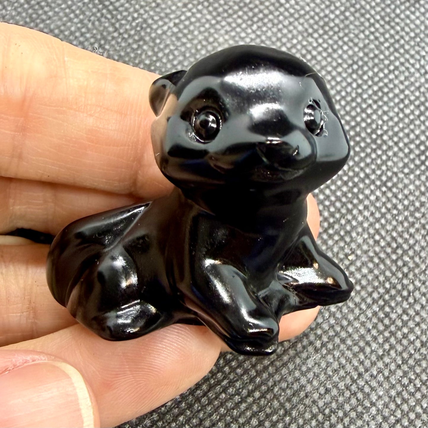 Otter Crystal Carving