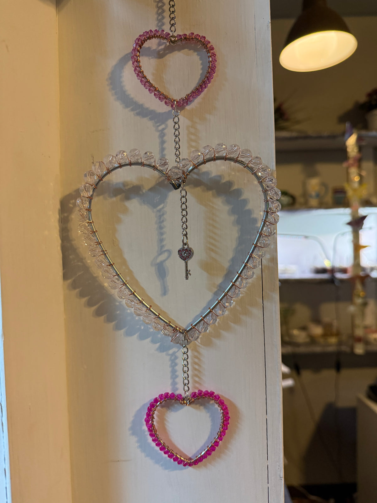 Triple Heart Suncatcher