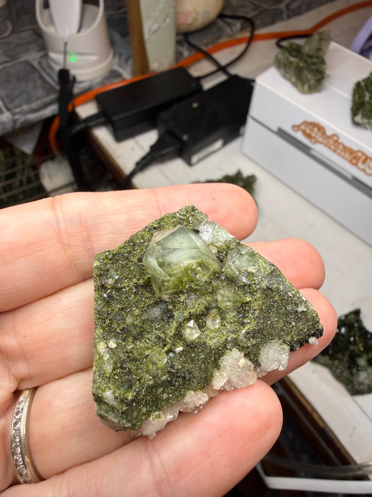 Fairy Forest Epidote Crystal