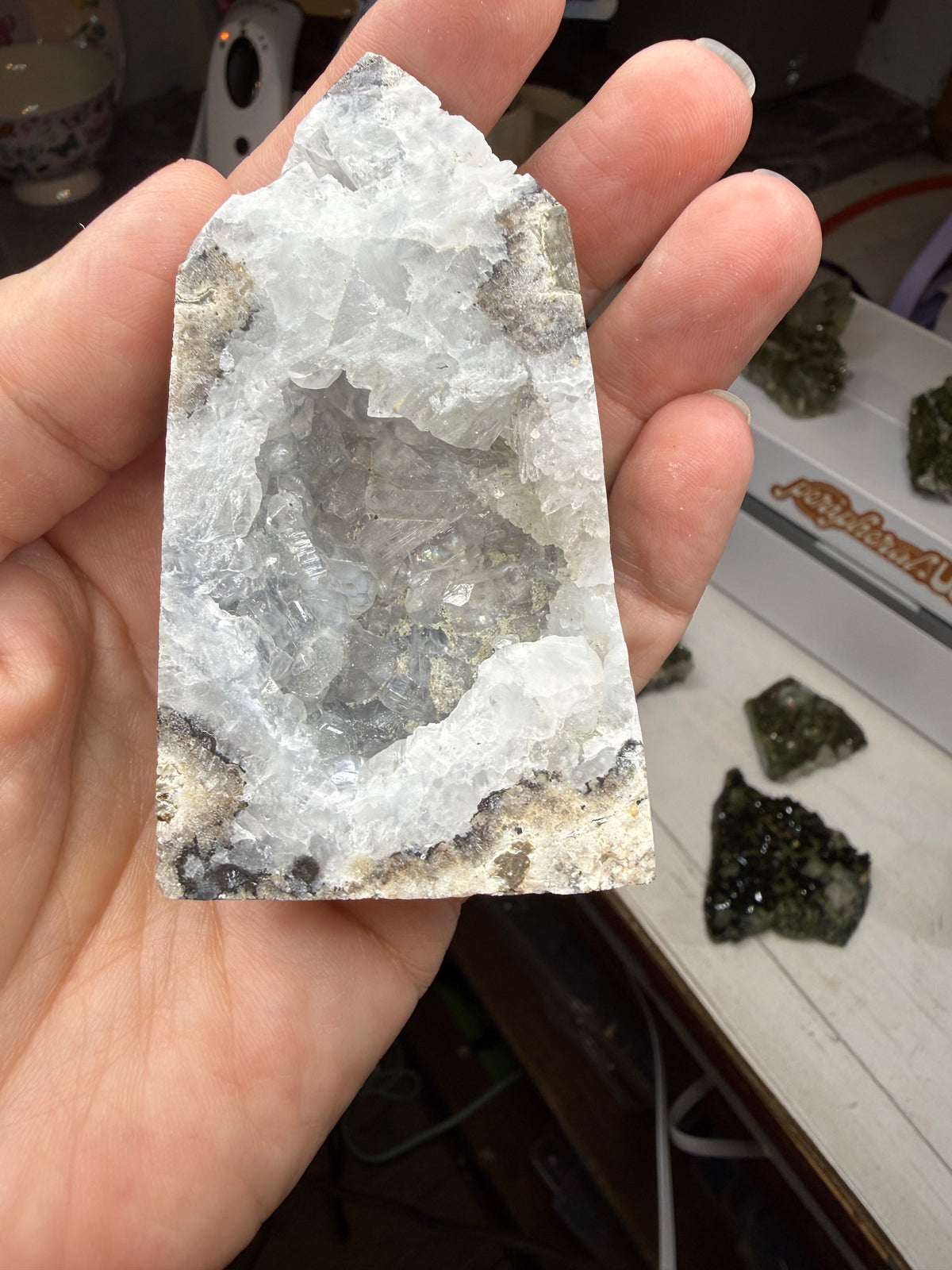 Druzy Agate Tower Point Crystal