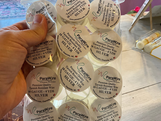 Silver 18 Round Parawire