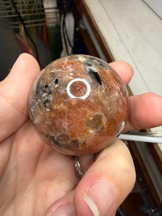 Arusha Sunstone Crystal Sphere