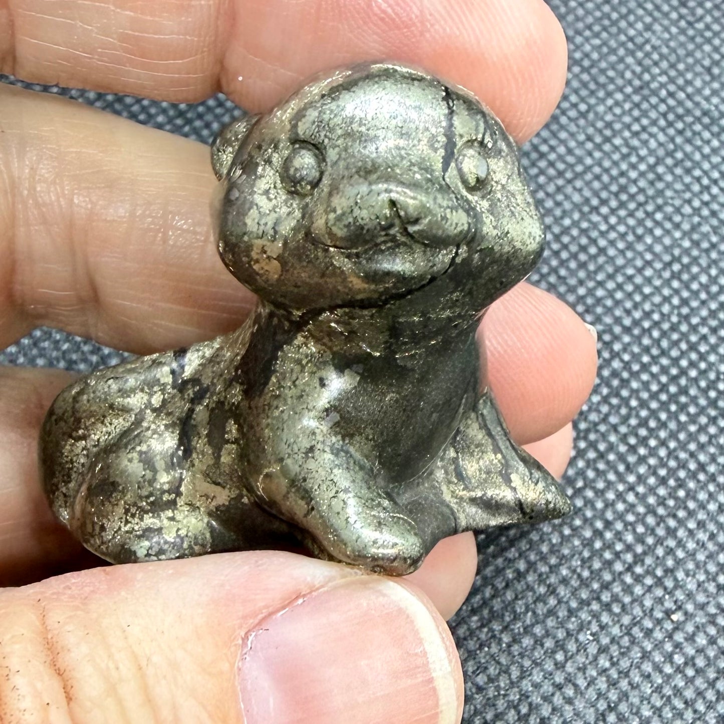 Otter Crystal Carving