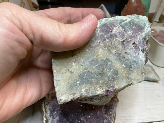 Raw Fluorite 1lb 7.5oz