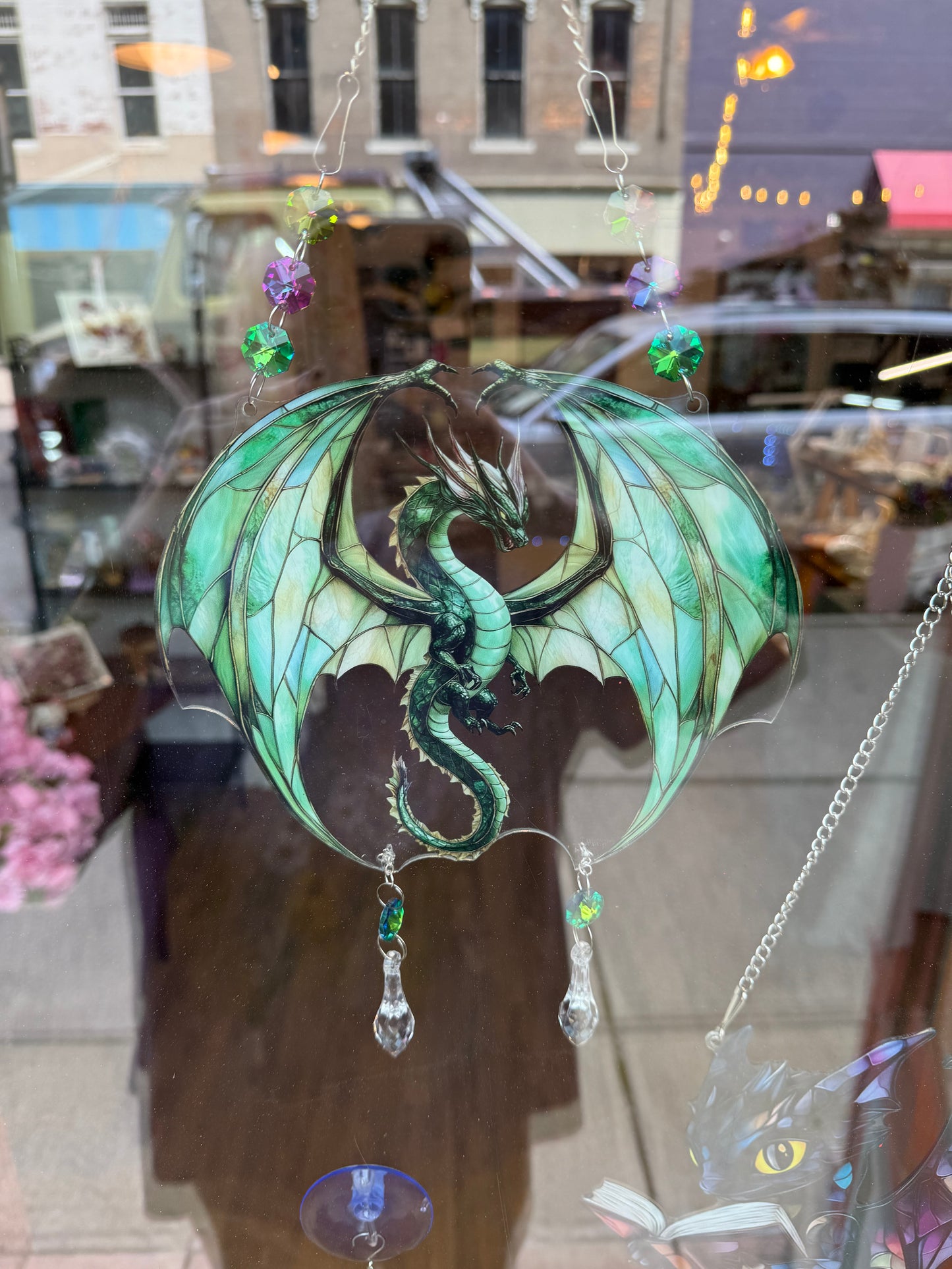 Green Dragon Sun Catcher