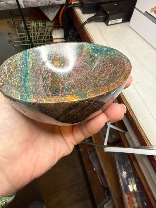 Ocean Jasper Bowl Crystal