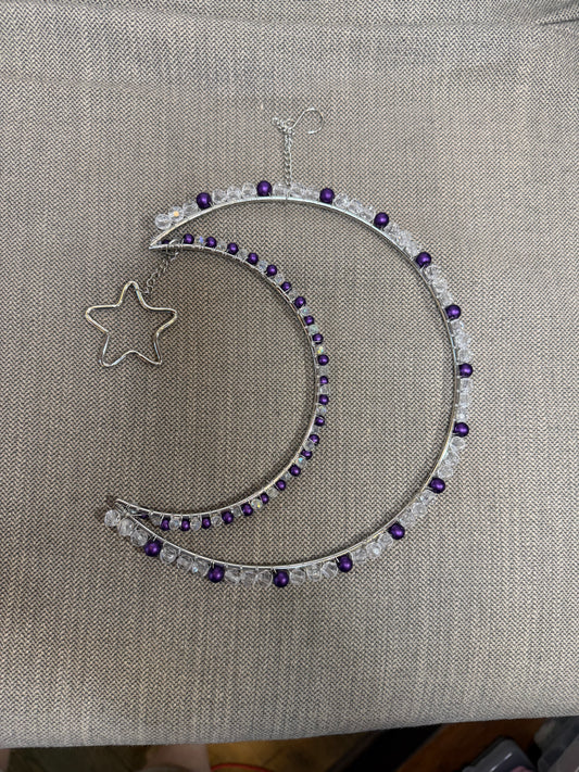 Crescent Moon Suncatcher
