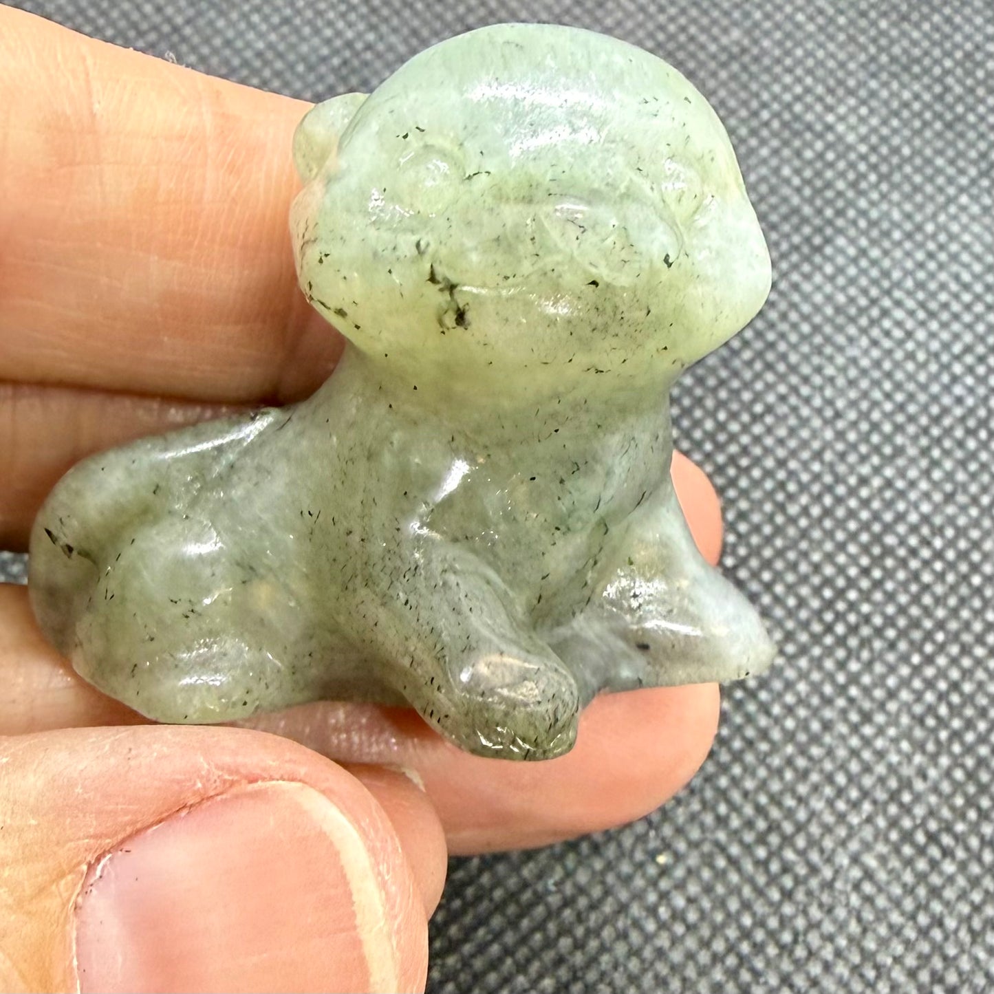 Otter Crystal Carving