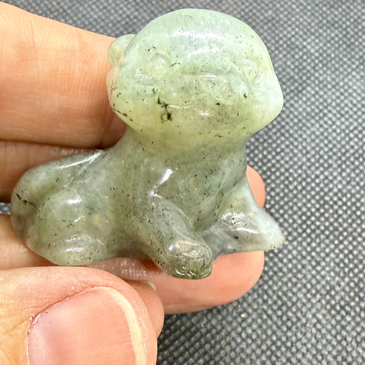 Otter Crystal Carving