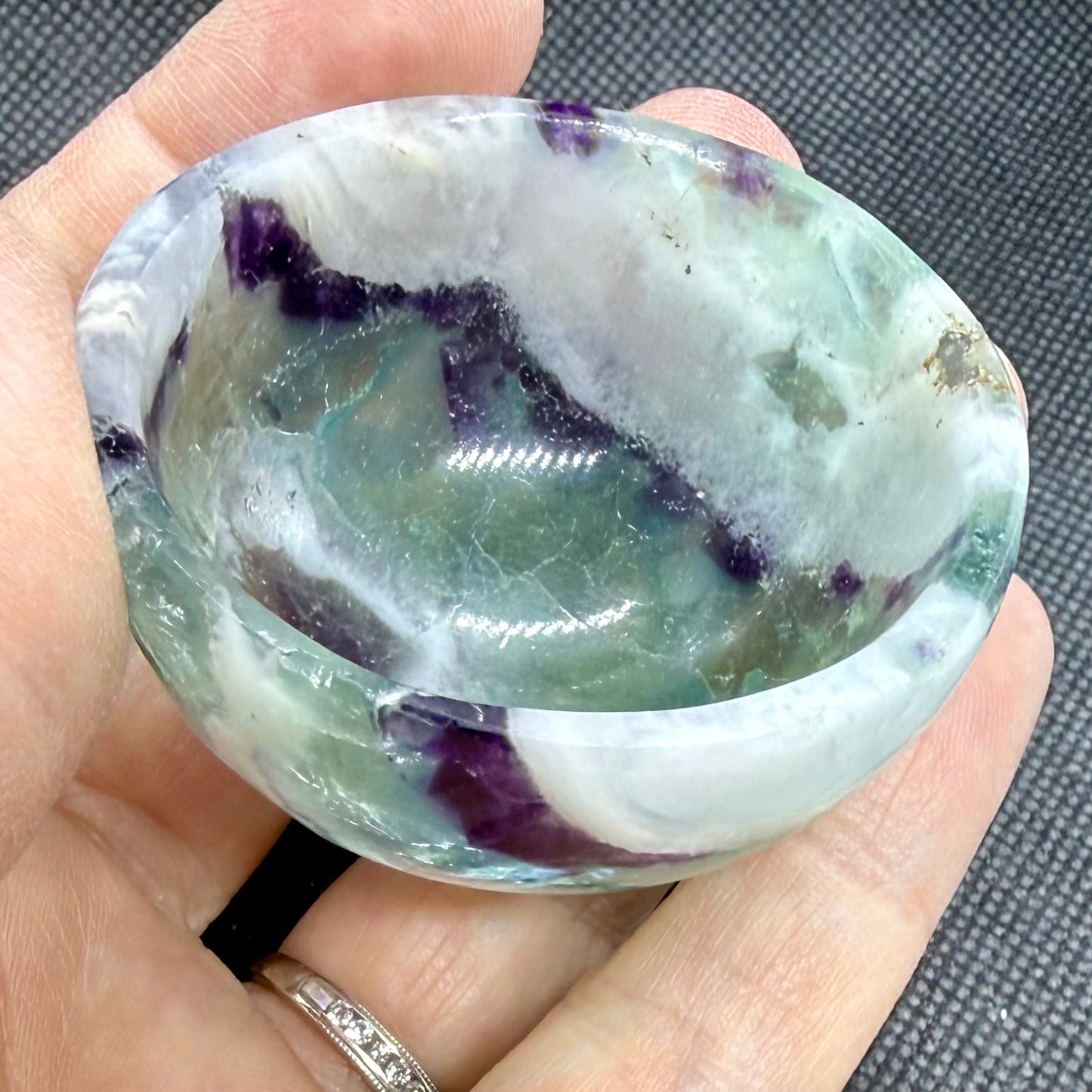 Fluorite Crystal Bowel