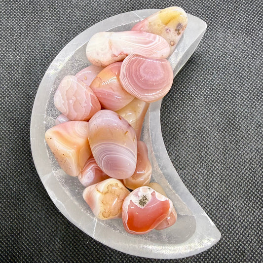 Apricot Agate Tumbles