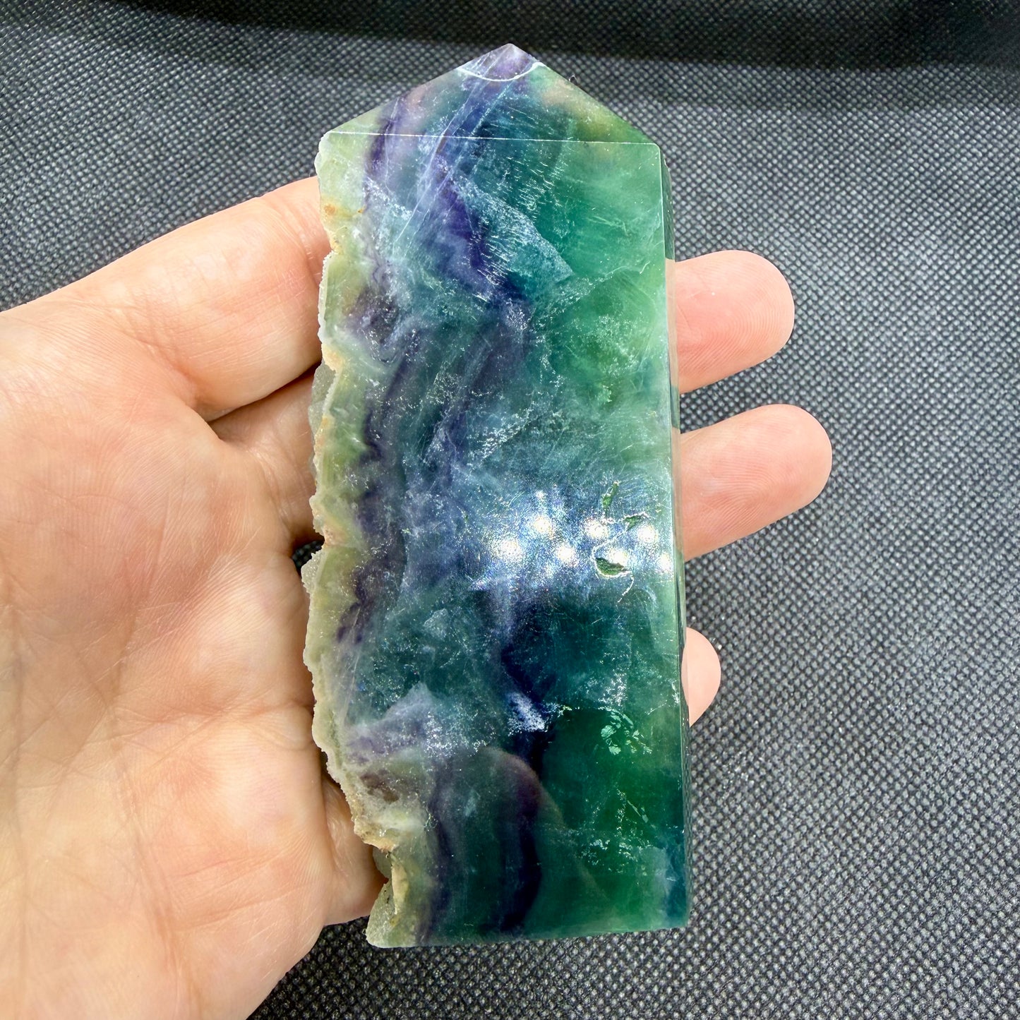 Fluorite Specimen Slab