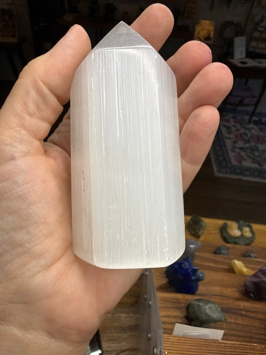 Large Selenite Tower