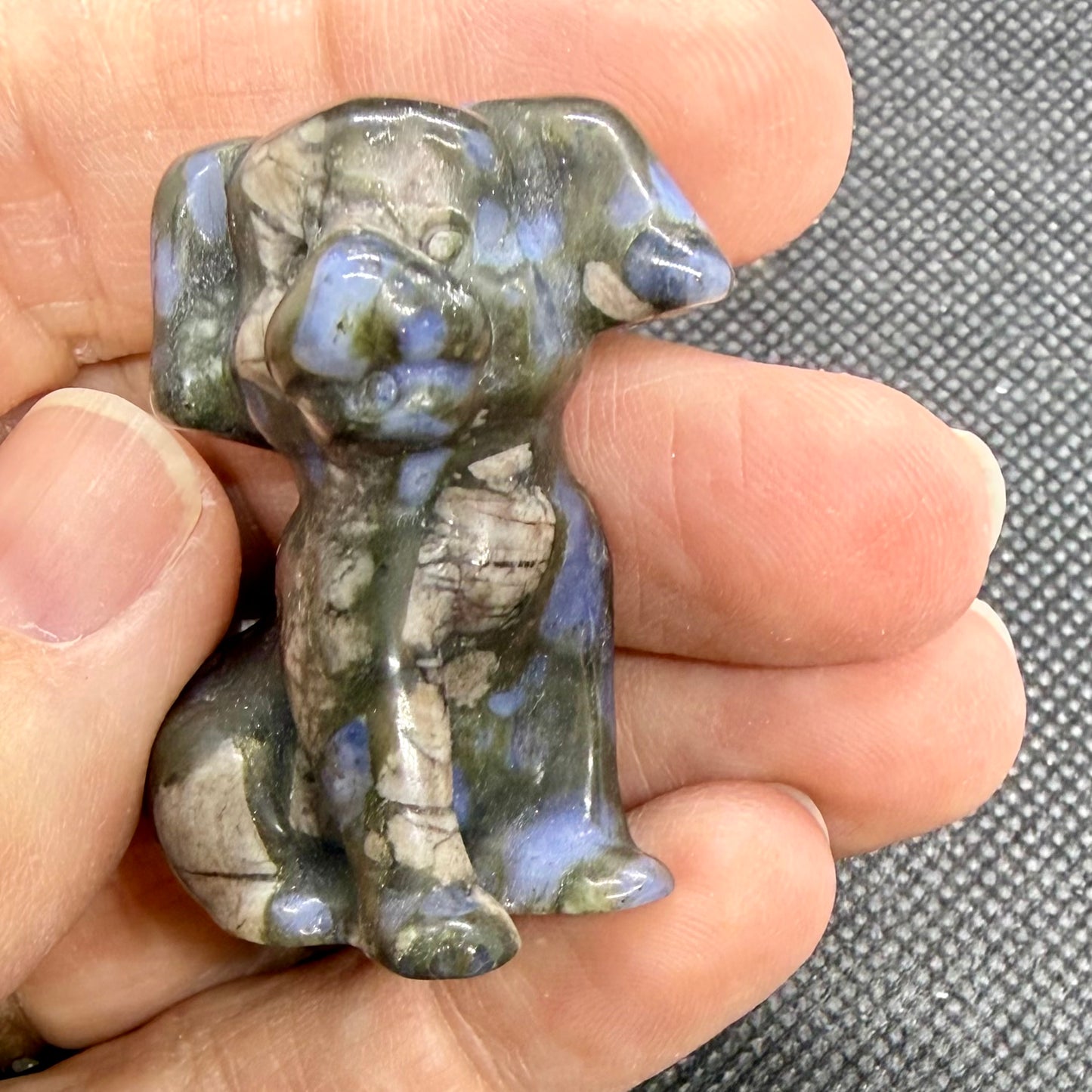 Dog Crystal Carving Puppy