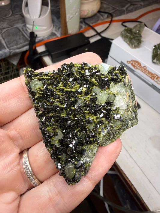 Fairy Forest Epidote Crystal