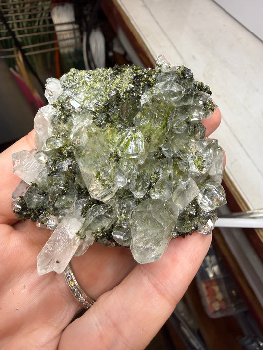 Fairy Forest Epidote Crystal