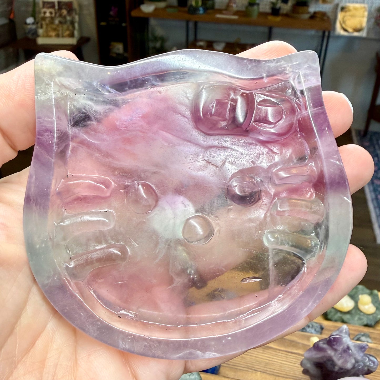 Hello Kitty Fluorite Trinket Bowl