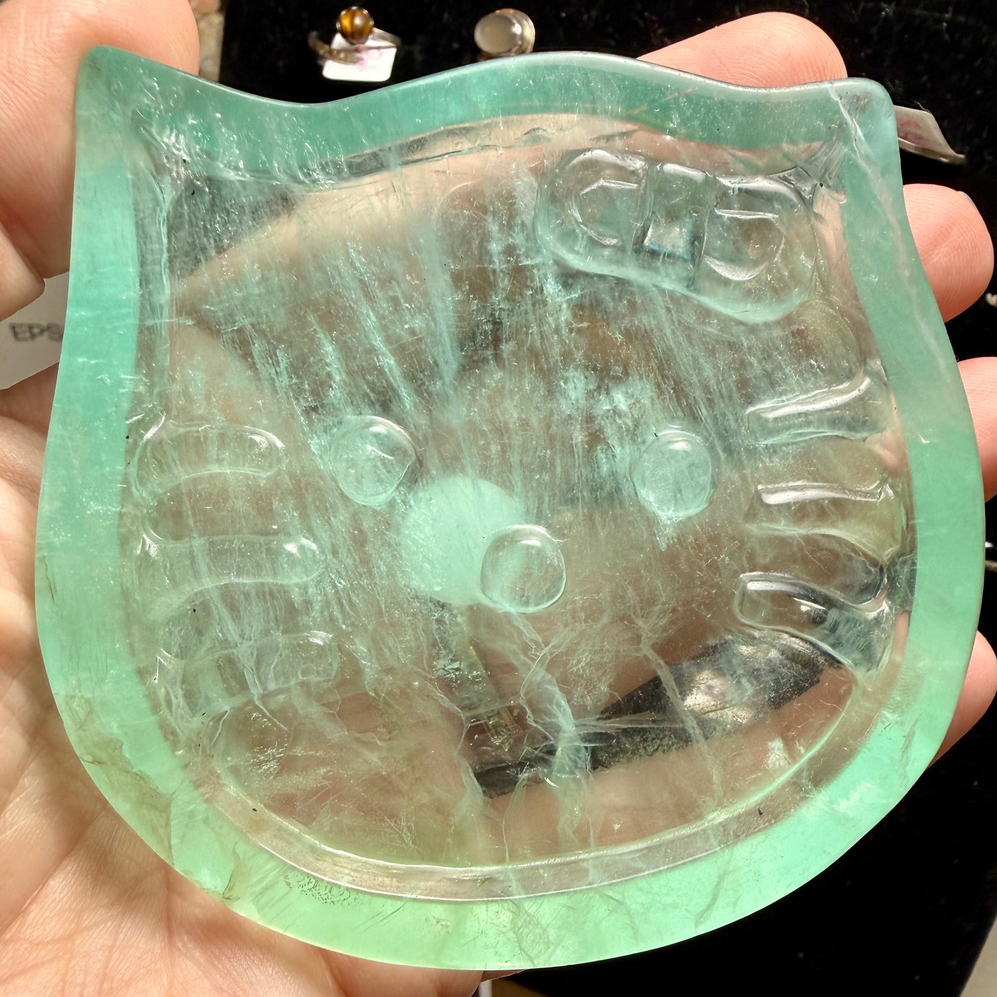 Hello Kitty Fluorite Trinket Bowl