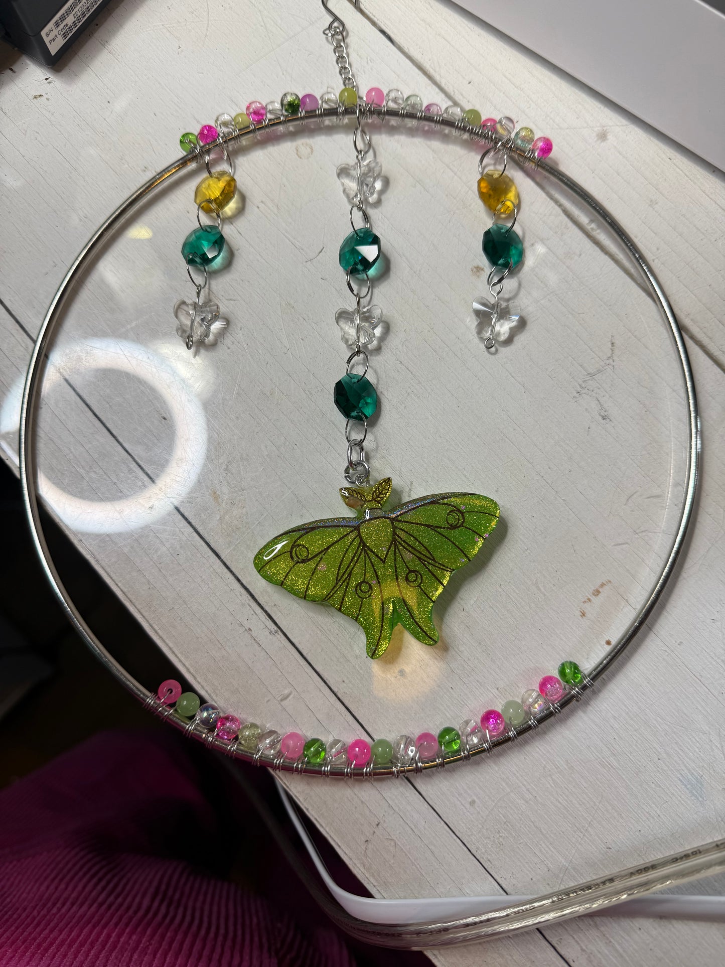 Luna Moth Suncatcher