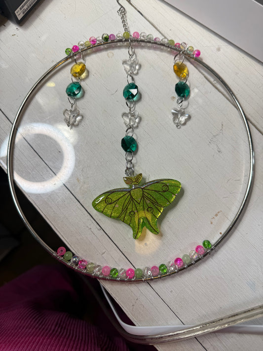 Luna Moth Suncatcher