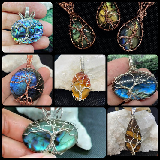 Create a Tree of Life Pendant Class - July 12