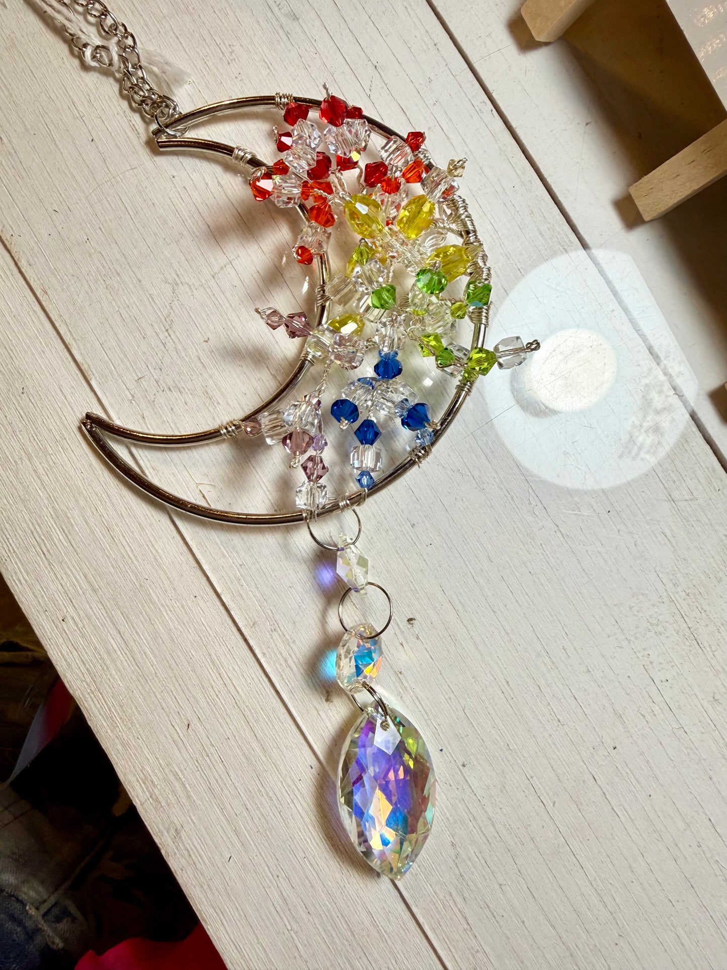 Crescent Moon Suncatcher