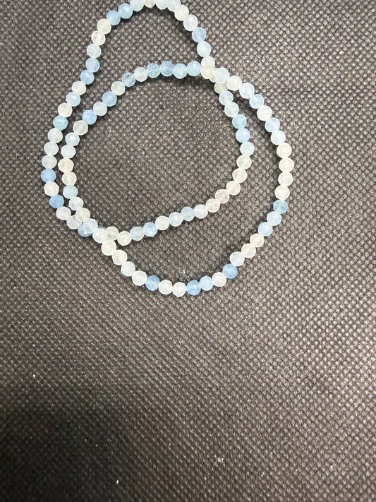 Amazonite Blue Elastic Crystal Bracelet