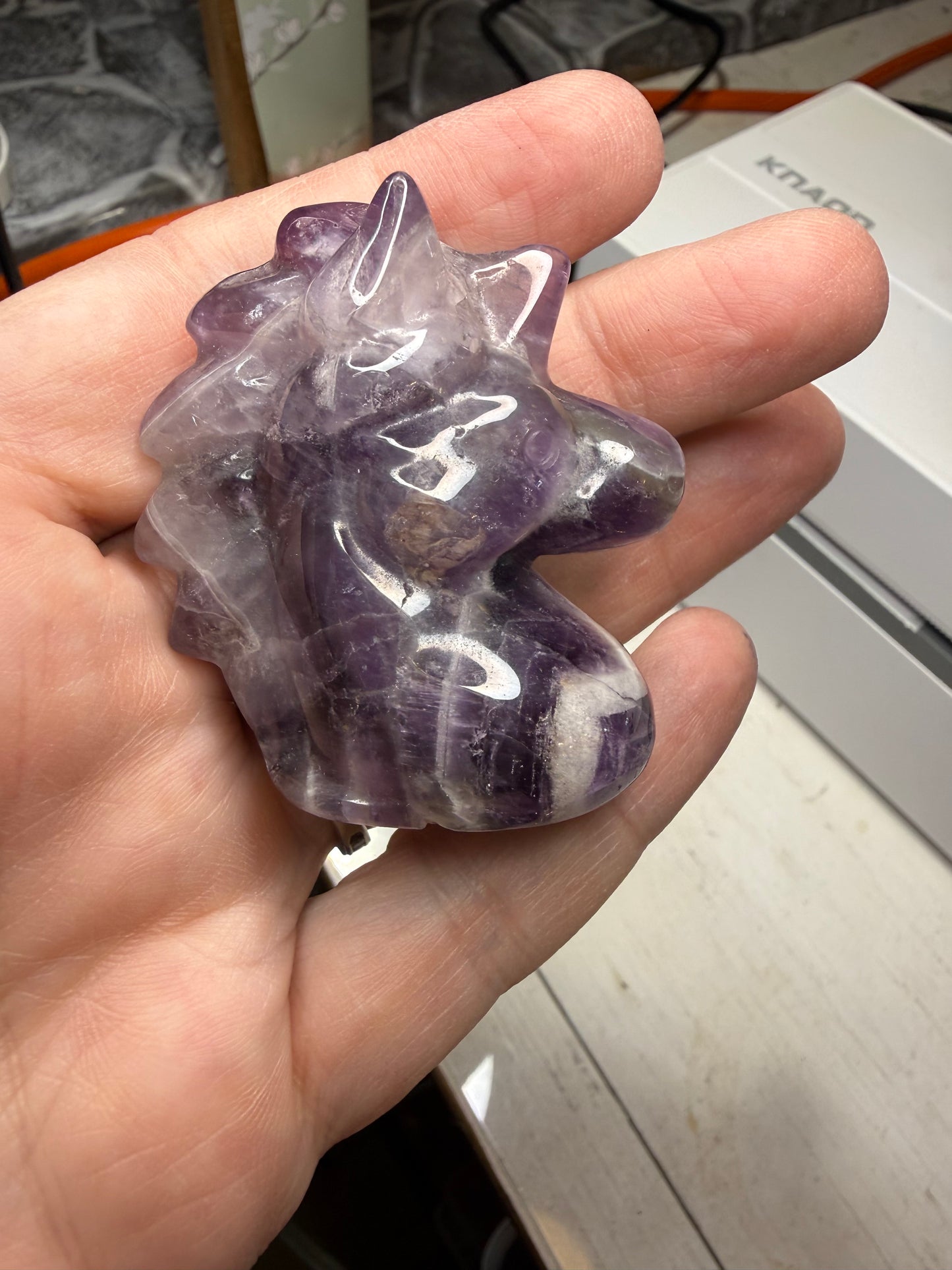 Crystal Unicorns - Sodalite, Rose Quartz, Amethyst